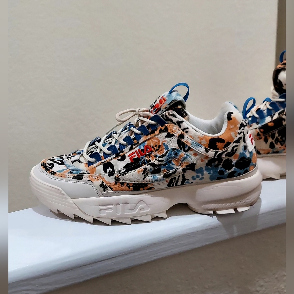 Animal Furry Print FILA